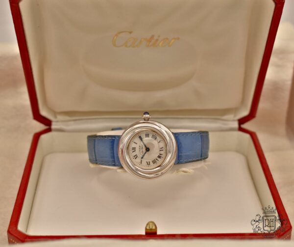 Montre-Cartier-Argent-Femme