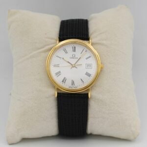 Montre Omega à Quartz en or jaune 18K